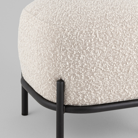 Пуф Стоун букле молочный Stool Group vd-pf-stone-milk