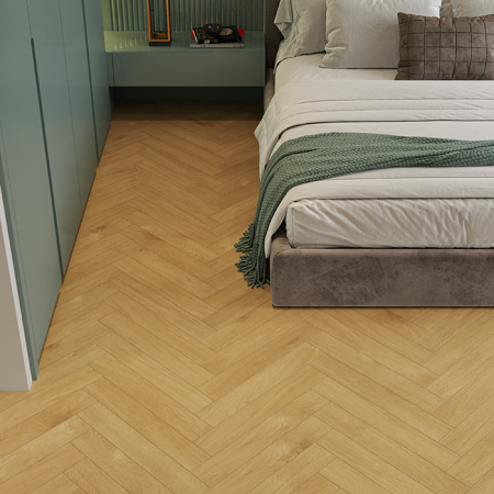 Ламинат Дуб Мальта Herringbone Elegant Norland LF303-12