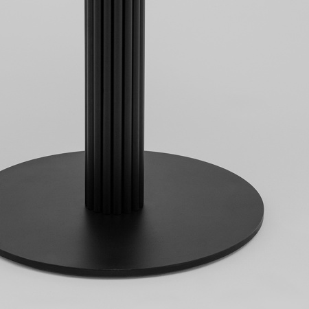 Стол круглый Фризбин D90 Сегни темный основание черное Stool Group AV 1324-900-C317CB-9005
