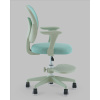 Кресло компьютерное TopChairs Mila голубой Stool Group OUE-2541 blue