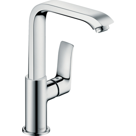 Смеситель для раковины со сливным клапаном PushOpen Metris Hansgrohe 31187000