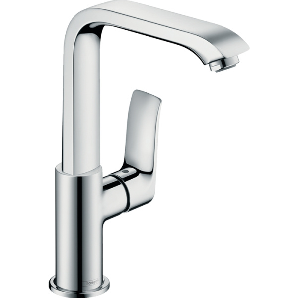 Смеситель для раковины со сливным клапаном PushOpen Metris Hansgrohe 31187000
