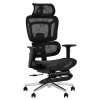Кресло офисное TopChairs Nimbus чёрный Stool Group YF-W938A bl. sh. ST-982-1 black