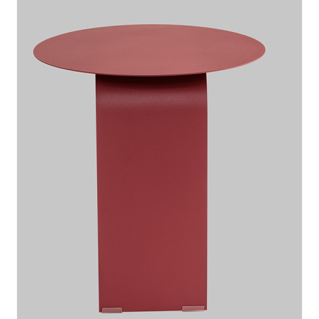 Журнальный столик Arwel металл бордовый Stool Group MT-140 DB-032