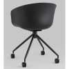 Кресло офисное Libra рогожка чёрный Stool Group SL-7040ZB bl-bl