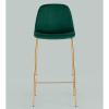 Стул барный Валенсия велюр зелёный Stool Group OS-001B HLR-56 gl