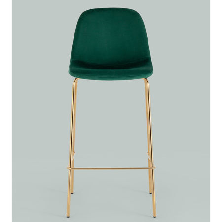 Стул барный Валенсия велюр зелёный Stool Group OS-001B HLR-56 gl