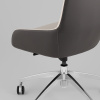 Кресло офисное TopChairs Soulo бежевый/серый Stool Group A308 8371-12/1