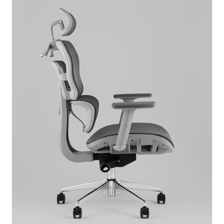 Кресло офисное TopChairs Techno Professional серый Stool Group WH-A33G grey