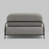 Диван Стоун рогожка серый Stool Group vd-dv-stone-f21