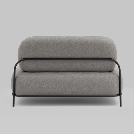 Диван Стоун рогожка серый Stool Group vd-dv-stone-f21