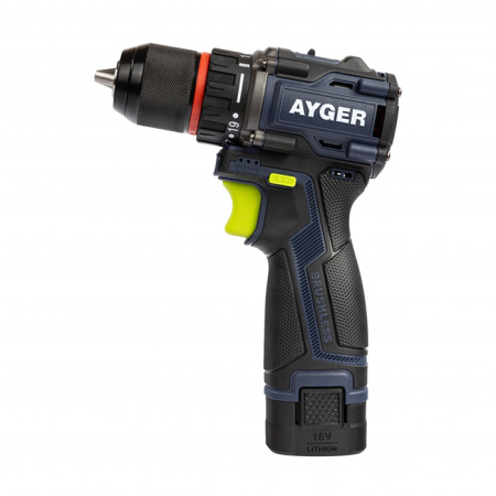 Шуруповерт аккумуляторный Ayger AP16BL2