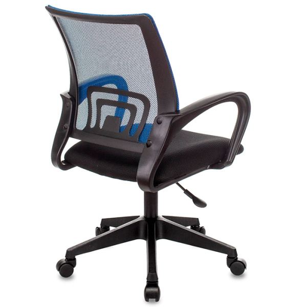 Кресло офисное TopChairs синий/чёрный Stool Group ST-BASIC/BL/TW-11