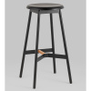 Стул барный Knobb чёрный Stool Group 9117H75 black