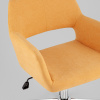 Стул офисный Ross рогожка желтый Stool Group Ross CHROME 50-7