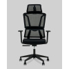 Кресло офисное TopChairs Forward чёрный Stool Group WH-1288 black