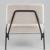 Кресло Теллинг шенилл серо-бежевый Stool Group LV-116-M18-01