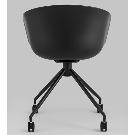 Кресло офисное Libra рогожка чёрный Stool Group SL-7040ZB bl-bl