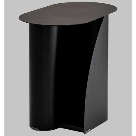 Журнальный столик Yvaine металл чёрный Stool Group MT-104-1 DB-001