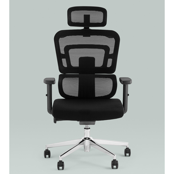 Кресло офисное TopChairs Techno чёрный Stool Group WH-A222 black