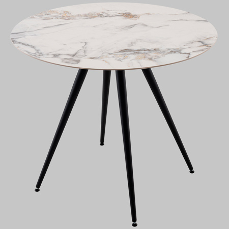 Стол Ники круглый керамика Ice Jade D90 Stool Group vd-niki-ij-900