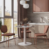 Стул Gigi коричневый букле Stool Group DRC-9155-B URL426-5 Dark Red-1