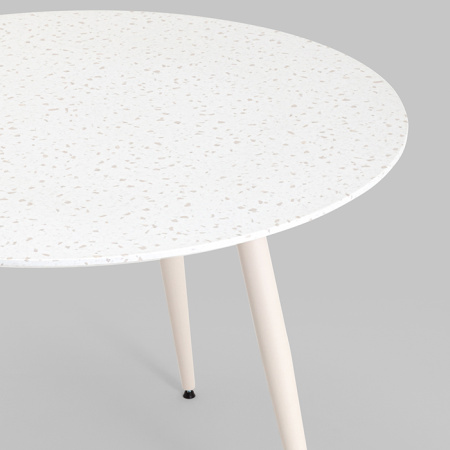 Стол круглый Nymphaea D110 терраццо Stool Group F-1715 TER 3860-1