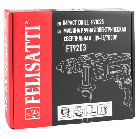 Дрель ударная сетевая FT9203 Felisatti 9203