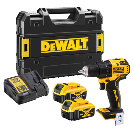 Дрель-шуруповерт аккумуляторная DeWalt DCD708P2T-QW
