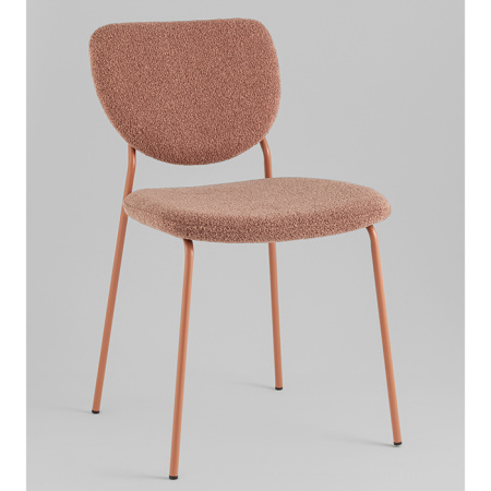Стул Gigi коричневый букле Stool Group DRC-9155-B URL426-5 Dark Red-1