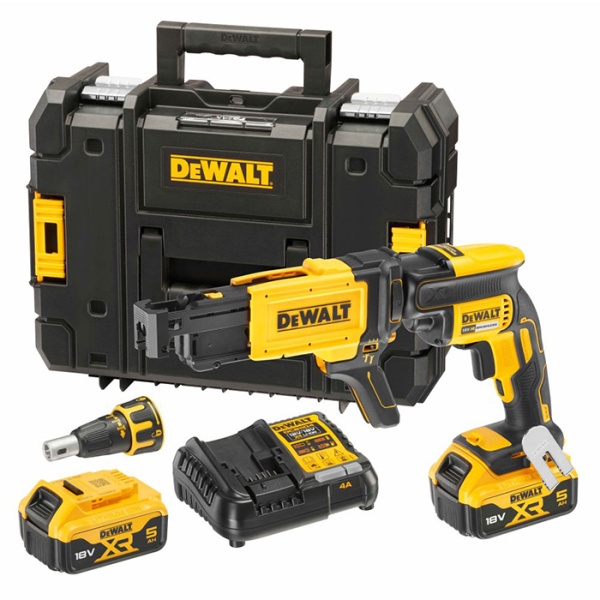 Шуруповерт ленточный аккумуляторный DeWalt DCF620P2K-QW