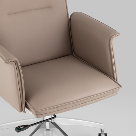 Кресло офисное TopChairs Regenta бежевый Stool Group A335-1A 8383-31