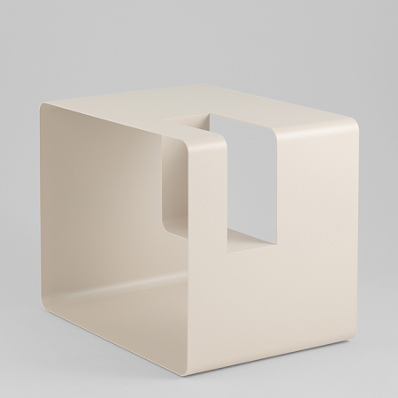 Журнальный столик Viwa металл светло-серый Stool Group MS-150-1 12-4301