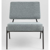 Кресло Теллинг шенилл серо-синий Stool Group LV-116-M77-01