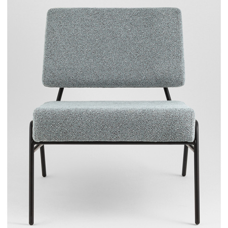 Кресло Теллинг шенилл серо-синий Stool Group LV-116-M77-01