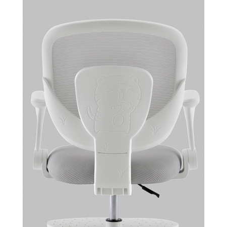 Кресло компьютерное TopChairs Mila серый Stool Group OUE-2541 grey