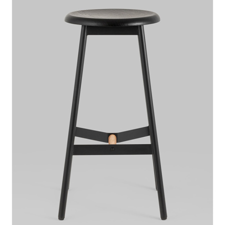 Стул барный Knobb чёрный Stool Group 9117H75 black