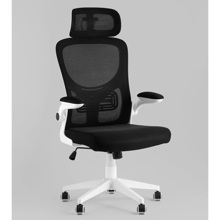 Кресло офисное TopChairs Airone чёрный Stool Group D-502-1 black