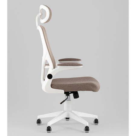 Кресло офисное TopChairs Airone бежевый Stool Group D-516-1 beige