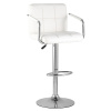 Стул барный Малави New белый Stool Group BC-V003-NP white