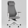 Кресло офисное TopChairs Trophey серый Stool Group DD-001-CH grey