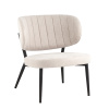 Кресло Руби бежевый Stool Group FDC9679P Belf23 Ivory