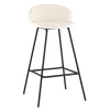 Стул барный Nita букле молочный Stool Group 9091C l.beige UF998-1