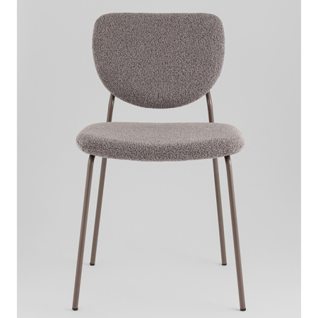 Стул Gigi тёмно-серый букле Stool Group DRC-9155-B URL426-11 Light Brown