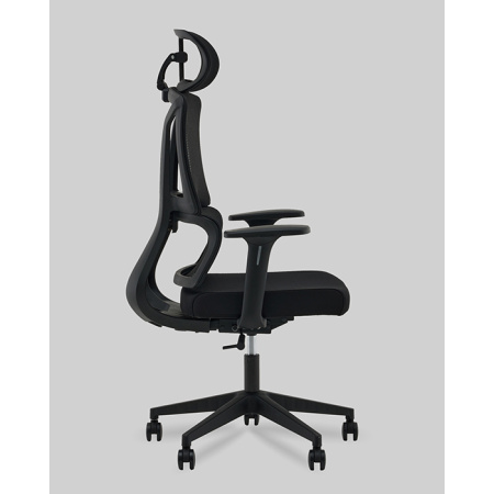 Кресло офисное TopChairs Forward чёрный Stool Group WH-1288 black