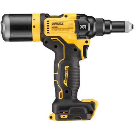 Заклёпочник аккумуляторный DeWalt DCF403NT-XJ (без АКБ и ЗУ)