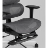 Кресло офисное TopChairs Nimbus серый Stool Group YF-W938A bl.sh. ST982-2 grey