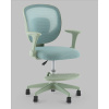 Кресло компьютерное TopChairs Mila голубой Stool Group OUE-2541 blue