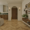Ламинат Дуб Хайнан Herringbone Elegant Strong Norland LF304-09