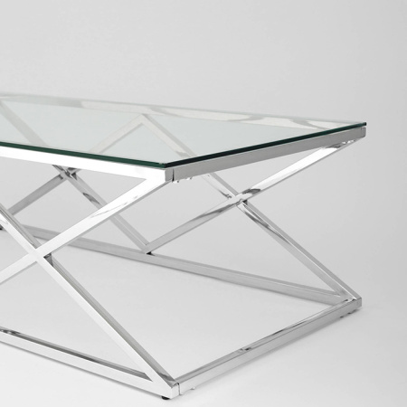 Журнальный стол 120х60 Инсигния стекло Stool Group ECT-026